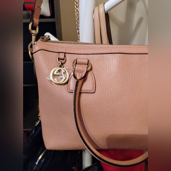 Gucci Dollar Calfskin Full Inclusion Blush Pink - Picture 6 of 13